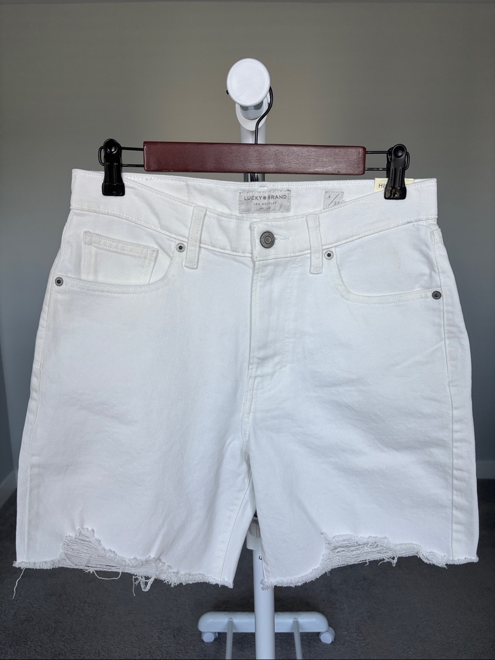 Lucky Brand High Rise 90s Loose Denim Shorts